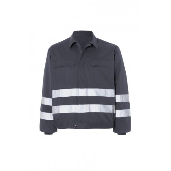 LAD - 2B Zip-up jacket with reflective stripes