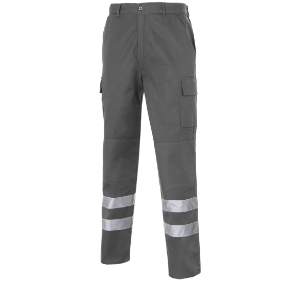 MULTIRE-2B Pantalon renforcé avec bandes réfléchissantes