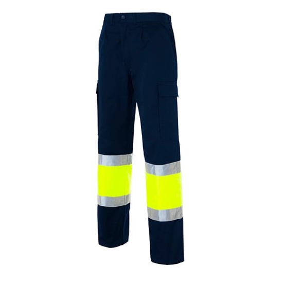 MADRAS 3 Pantalón multibolsillos bicolor