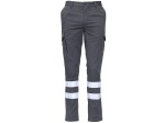 FLEXI BANDAS Multi-pocket trousers with stripes