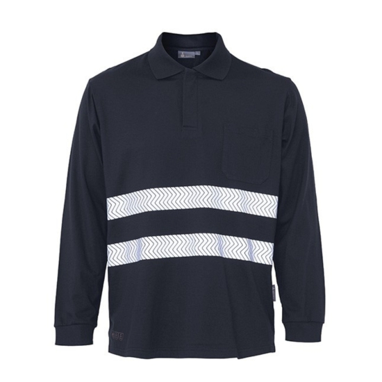 BORI 6-1B IG-ATEX flame retardant long sleeve polo shirt