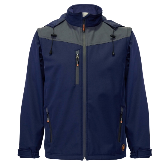 PLANET 2-in-1 Softshell with contrasting details