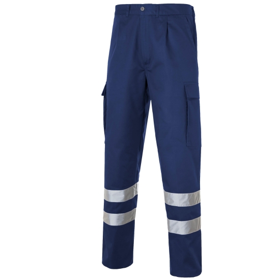 TROU COT F/R19483 ELASTANE  2 STRIPES RE