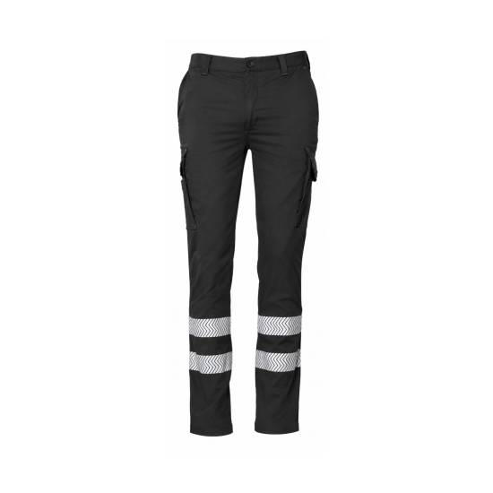 FLEXI BANDAS Multi-pocket trousers with stripes