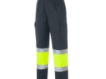 LAURI 1 Pantalón multibolsillos bicolor