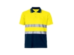 POLOSHIRT HI-VIS S/S BICOLOUR 50/50