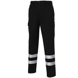 MULTIRE-2B Pantalón reforzado con bandas reflectantes