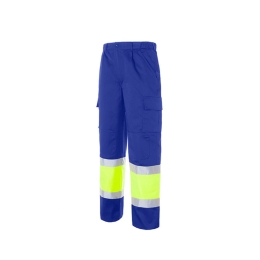 MARSHALL Two-tone multi-pocket trousers