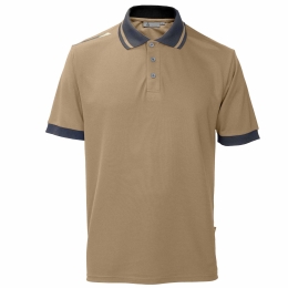 BAMBU Polo con detalles a contraste