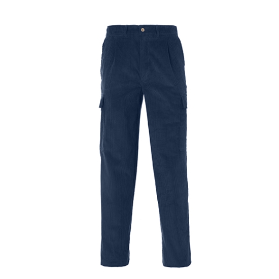 MULTI - P Pantalon en velours multipoches (OUTLET)