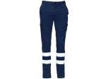 FLEXI FORRADO BANDES Pantalon basique à doublure con bandes  réfléchissantes.